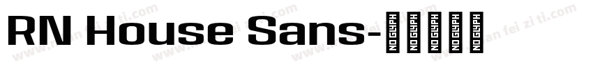 RN House Sans字体转换